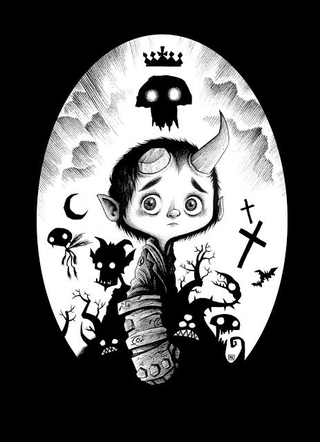 Illustration for article titled Look At The Artwork From This Weekend's Hellboy Anniversary Show
